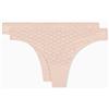 Emporio Armani Mutandine Perizoma da Donna Allover Eagle Mesh, Confezione da 2, Rosa, XL, Rosa, XL