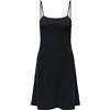 Only Onlkira SL Squareneck Dress CS Jrs Ex, Nero, M Donna