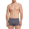 POMPEA Boxer Uomo in Morbida Microfibra, Lavorazione a Costine, Mutande Uomo Elasticizzate (Storm, S/M)