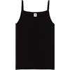 Petit Bateau A0d18, Camicia con Cinghie Donna, Nero, XXS