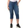 Ulla Popken Capri Jeans mit Elastikbund, Sienna, Blau, 2 Mesi Donna