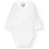 Babidu Unisex - Bambini 1156ML Affusolato, Blanco, 1 Mese