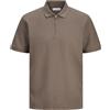 JACK & JONES Jjeaustin Zip Polo S Noos, Vetiver, L