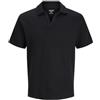 JACK & JONES Jormontauk Split Neck Polo, Nero, L Uomo