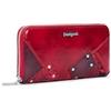 Desigual portafoglio Mone Glow Red Fiona Wallet Carmine rosso