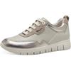 Tamaris Comfort sneaker da donna bassi in pelle comodi, Bianco (White Comb), 40 EU