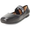 Love Moschino SCARPAD.BALLET10 Nappa Nero
