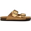 Dr.Scholl's SHOES Scholl Jackie, Sandali Donna, 2 cinturini, Bronzo, 39 EU