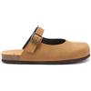 Scholl Jackie Mary Jane, Sabot Scamosciato con Cinturino, Donna, Denim, 37 EU