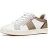 Geox D Blomiee, Scarpe da Ginnastica Donna, Beige, 35 EU