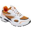 Dr.Scholl's SHOES Scholl Donna Sprinter Plus, Sneaker, Bianco/Arancio 38