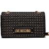 Love Moschino Borsa a spalla Donna, Nero, Taglia unica