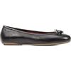 Geox D Palmaria B, Balletto Piatto, Nero, 41 EU