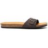 Dr.Scholl's SHOES Scholl Didier, Sandali Uomo, 1 cinturino, Marrone Scuro, 41 EU