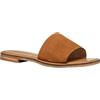 Geox D MADDALUSIAC L, Sandalo Scorrevole Donna, Camel, 38.5 EU
