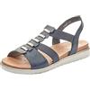 Rieker Women's Frühjahr/Sommer V5051 T-Bar, Blue Pacific 14, 8 UK