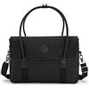 Kipling SUPERWORKER S Borsa a tracolla, borse per computer, Signature Emb (Nero)
