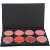 Denash Palette di Blush per Evidenziare i Contorni, Tavolozza di Blush Opaca Brillante a 8 Colori Portatile per il Trucco del Viso