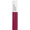 Maybelline New York Tinta Labbra SuperStay Matte Ink, Rossetto Matte Liquido a Lunga Tenuta, Front (145), 5 ml