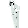 Amig - Chiudiporta Idraulico - Chiudiporta con Chiusura Controllata e Ammortizzata per Porte Interne - 108 x 32 mm, Fino a 40 kg - Alluminio - Bianco