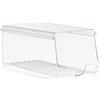 TATAY Porta Lattine Da Frigo Fresh Box Drinks | Organizer Frigorifero Modulare e Impilabile | Capacità 11 Lattine | Per Lattine 33cl e 50cl | Plastica Senza BPA | 34,5 x 16,5 x 14 cm, Trasparente