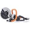 Evolution Power Tools - R255DCT 255 mm Sega da cemento - Non a benzina, capacità di taglio 102,5 mm, lama diamantata premium inclusa, scanalatrice da muro, scanalatrice per muro