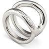 UNO DE 50 Anello in lega di metallo, placcato in argento Sterling, Gioielli fatti a mano, Design creativo