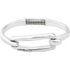 UNO DE 50 Bracciale DE ALEACIÓN DE METALES BAÑADOS EN argento DE LEY - Min. Perímetro: 17,5