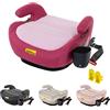 Jovikids Alzabimbo Auto ISOFIX,Rialzo per Bambini 125-150 cm ECE R129, Seggiolino Auto Gruppo 2-3 (15-36 kg) da 6 a 12 Anni, Leggero e Facile da Pulire (ROS, Nessun portabicchieri)