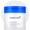 medicube Zero Pore Pads 2.0 Tamponi Tonici Per Il Viso A Doppia Texture Per L'Esfoliazione E La Cura Dei Pori Con Acido Lattico Al 4,5% E Acido Salicilico Bha Allo 0,45%, (70 Unità)