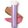 Jessup Pennello per fondotinta per trucco liquido, pennello Kabuki per contouring, cipria, fard e bronzer, fibra ultra morbida, perfetto per miscelare liquidi AS003