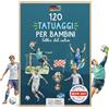 Famifidus 120 Tatuaggi per Bambini | gadget festa compleanno bambini - dermatologicamente OTTIMO e skin-friendly |