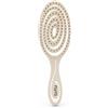 Nyra Beauty Tech Nyra - Spazzola Districante Ivory/Anti-Groviglio/Ergonomica/Setole Flessibili Senza Tirare/Leggera da Viaggio/Realizzata in Materiale Sostenibile (50% Paglia di Grano) / (Bianco)
