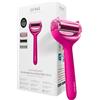 GESKE | Roller viso & corpo microaghi SmartAppGuided™ | 9 in 1 | Derma Roller | con quarzo rosa |Roller elettrico | Microaghi | Dispositivo per microneedling | Roller con microaghi