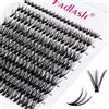 FADLASH Estensione Ciglia Cluster Volume Russo 30D 0.07 D Curl 8-16mm Mixed Individuali Ciglia Artificiali Ciuffetto Ciglia Extension per ciglia