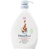 Dermomed, Crema di Sapone Mani Mandorla, Rispetta la Pelle Rendendola Profumata e Morbida, con Acido Ialuronico, pH Neutro, Made in Italy, Dermatologicamente Testato, Dispenser 1L