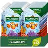 Palmolive Eco Ricarica sapone liquido mani Aquarium 12 x 500ml I Protezione contro i batteri I Vegano | Ingredienti al 96% di origine naturale* I Dermatologicamente testato