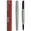 REBEYA CANTO LIBRE - Double Lip Liner Bordeaux - Rossetto Matita Labbra 2 in 1 Lunga Tenuta Colore Intenso Opaco e Lip Pencil Contorno Perfetto Effetto Seta - Made in Italy