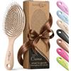 marQus Spazzola Districante Per Capelli - Materiali a Base Vegetale Biodegradabile - 1 Pezzo Colore Crema