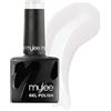 Mylee Smalto Gel Semipermanente 8ml [Ghosting] - UV/LED Nail Art Manicure Pedicure, Lunga Durata, per Uso Professionale e Domestico [White Range] - Vegan & Cruelty Free