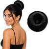 CAISHA Chignon Ciambella Bun Maker Up Do Acconciatore Per Capelli Strumento Per Lo Styling Nero DK3