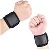 ACWOO Fascia da Polso, 2 pezzi Polsiera Elastica Supporto per Polso, Supporto per Polso a Compressione Tutore Tunnel Carpale per Sport, Tendinite, Frattura e Distorsione del Polso, Lavoro, Unisex