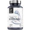 NATNATURA Testosterone Uomo. Potenziatore di testosterone naturale. Aumenta forza, massa muscolare e rendimento sportivo. 90 capsule vegetali. Vegano e senza glutine.