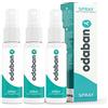 ODABAN ANTIPERPSPIRANT odaban® Spray Antitraspirante 3 x 30 ml | Deodorante Antisudore contro la Sudorazione Eccessiva | Riduce l'Odore delle Ascelle | Delicato sulla Pelle, Lunga Durata, Uomo & Donna | Senza Profumo