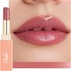 Oulac Rossetto Nutriente Nude - Nutri e Ammorbidisci le Labbra, Texture Idratante, Lip Care, Idrata e Rimpolpa le Labbra Secche, Vegan, 17 Marsala