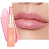 Oulac Rossetto Nutriente Rosa - Nutri e Ammorbidisci le Labbra, Texture Idratante, Lip Care, Idrata e Rimpolpa le Labbra Secche, Vegan, 20 Pinky Swirl