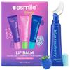 ESMILE Lip Balm- Balsamo Labbra Idratante in Set da 3 Pezzi 30g - Set Makeup Lucidalabbra (FASHION FRUIT)