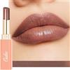 Oulac Rossetto Nutriente Marrone - Nutri e Ammorbidisci le Labbra, Texture Idratante, Lip Care, Idrata e Rimpolpa le Labbra Secche, Vegan, 03 Modern Love