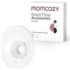 Momcozy Flangia a doppia tenuta da 24 mm compatibile con tiralatte momcozy M5. Accessori di ricambio originali per tiralatte M5, 1 pezzo (24 mm)