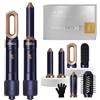 UKLISS Airstyler Pro 6 in 1, UKLISS Asciugacapelli & Hair Styler Set con Arricciacapelli Automatico, Fono Capelli Professionale, Spazzola Lisciante, Spazzola Termica Capelli, Set Regalo per Styling - Blu